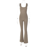 Women Jumpsuit Women's Summer Sleeveless Shoulder Strap Jumpsuit