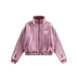 Unisex Jacket Female Winter Lambskin Sports Cotton Jacket