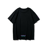 Bathing Ape T Shirt Summer Printing Colorful Graffiti Short Sleeve T-shirt Men and Women