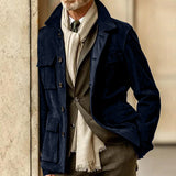 Men Jack Men's Leather Casual Fashionable Jacket Men