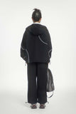 Unisex Jacket Autumn Sports Style Contrast Color Coat