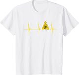 New Buddha Statue Buddhist Heartbeat EKG Pulse Zen Yoga