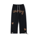 Men Sweatpants Casual Pants Men's Spring Cotton Loose Pants