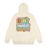 Men Hoodie Letter Hooded Sweater Men Loose Casual Long Sleeves Sports