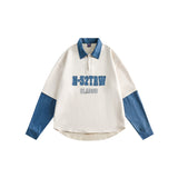 Unisex Hoodie Fashion Brand Patchwork Pullover Men and Women Couple