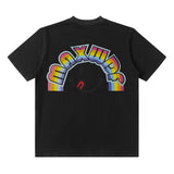 Men T Shirt Loose Men's and Women's Couple's Short-Sleeved T-shirt