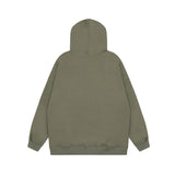 Men Hoodie Hoodie Men's Letter Loose Lapel Pullover Hoodie
