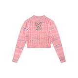 Women Sweater Girls Short Wool Autumn Casual Sweater