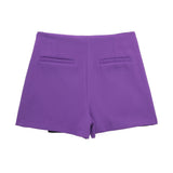 Women Skirt Fall Women's Clothing High Waist Design Shorts