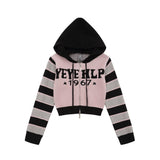 Women Sweater Short Hood Knitted Autumn Casual Zipper Sweater