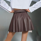 Women's Desses Skirt Fashionable Casual Pleated Skirt for Women