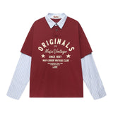 Unisex long-sleeved shirt men's autum lapel