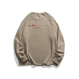 Unisex Sweatshirt Autumn Gradient round Neck Sweater