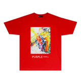 Purple Brand T Shirt Short Sleeve T-shirt Blouse