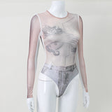 Women Jumpsuit Printed Jumpsuit Top for Women