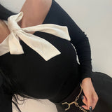 Women Long Sleeve Shirt Women's Tight Autumn and Winter