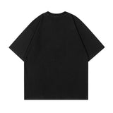Men T Shirt Printed Short-Sleeved T-shirt Men and Women Street Ins Style All-Match Top