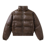 Unisex Down Jacket Winter Vintage Short Bakery