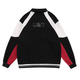 Men Hoodie Lapel Sweater Men's Spring and Autumn Racing Suit