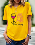 Women's Independence Day T Shirt Pattern Printed Short-Sleeved T-shirt