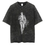 Summer Vintage Oversize T Shirt Fashion Streetwear