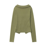 Women Long Sleeve T-Shirt Long Sleeve T-shirt Girls Autumn Design Sense Long Sleeve Casual Top