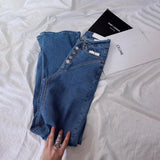 Women Cargo Pants Jeans Women's Slim-Fitting Patchwork Long
