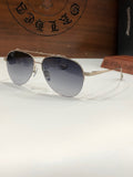 Chrome Hearts Sunglasses Fashion Half-Frame Titanium Toad Sunglasses