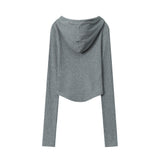 Women Long Sleeve T-Shirt Long Sleeve T-shirt for Girls Spring and Autumn Short Bottoming Top