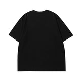 Men T Shirt Retro Short Sleeve T-shirt for Men and Women Summer Couple