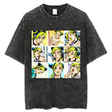 JoJo Bizarre Adventure Stone Ocean T-Shirt Men Hip Hop