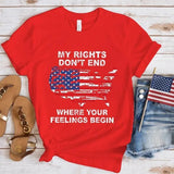 Women's Independence Day T Shirt round Neck Short Sleeve T-shirt Women's Top