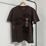 Travis Scott T-Shirt TRAVIS SCOTT Short Sleeve Summer Hip Hop T-Shirt