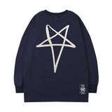 Men Long Sleeve Shirt Casual Printed Long Sleeve Men and Women Couple Loose Sweater T-shirt