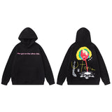 Travis Scott Hoodie FW24 English alphabet pattern print hooded loose sweater
