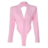 Women Jumpsuit Women's Winter Fashion Long-Sleeved Jumpsuit