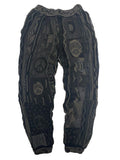 Kapital Pants Vintage Hida Hehong Knitted Retro Patchwork Anti-war Knitted Trousers
