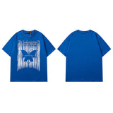 Men T Shirt Cute Cartoon Printed Short Sleeve T-shirt Loose Street Couple