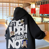 Men Hoodie Hooded Sweater Men's Autumn Printed Loose Casual