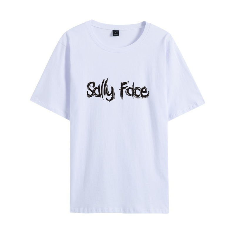 Sally Face T Shirts Adventure Puzzle Series Casual Loose-Fitting T-shirt