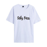 Sally Face T Shirts Adventure Puzzle Series Casual Loose-Fitting T-shirt