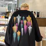 Men Hoodie Sweater Spring and Autumn High Sense Hip Hop Loose Coat