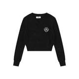 Women Sweater Women's Spring and Autumn Preppy Style Casual Long Sleeve