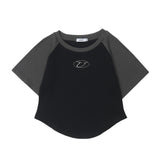 Women T-shirt Short Sleeve T-shirt Girls O-neck Short