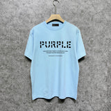 Purple Brand T Shirt Short Sleeve T-shirt Blouse
