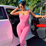 Women Jumpsuit Women's Summer Fashion Slim Fit Bodysuit