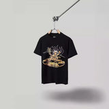 Mens T-shirts Travis Scott Cactus Jack x Utopia Utopia Short Sleeve Crew Neck Bottom Shirt