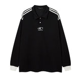 Men Long Sleeve Shirt Male and Female Trendy Brand College Style