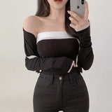 Women Long Sleeve Shirt Long Sleeve Jacket Cardigan Vest Women Slim Fit