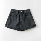 Women Skirt Short Summer Denim Skirt Skinny Sheath